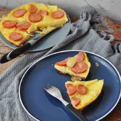 Cách làm pizza trứng chiên
