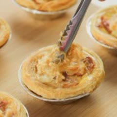 Cách Làm Bánh Tart Trứng Phô Mai Chà Bông Xúc Xích | Thơm Ngon Đơn Gỉan