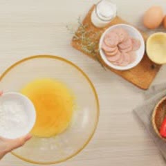 Cách Làm Bánh Tart Trứng Phô Mai Chà Bông Xúc Xích | Thơm Ngon Đơn Gỉan
