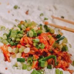 Cách làm bánh kim chi