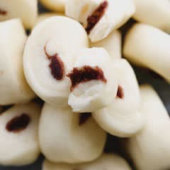 Cách làm bánh bao đậu đỏ mini