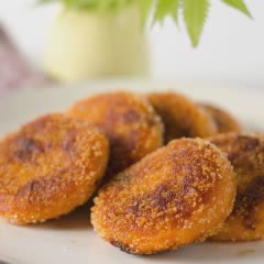 Cách làm Bánh Bao Bí Đỏ nhân đường đậu kiểu Trung Quốc