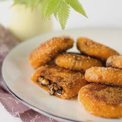 Cách làm Bánh Bao Bí Đỏ nhân đường đậu kiểu Trung Quốc
