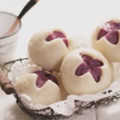 Cách Làm Bánh Bao Khoai Lang Tím Hấp Cực Ngon