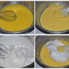 Cách Làm Bánh Bông Lan Cuộn Cam Xốp Mềm Đơn Giản