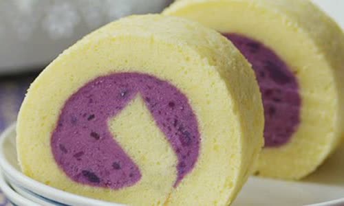 Cách Làm Bánh Bông Lan Cuộn Khoai Cực Đẹp, Ngon