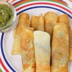 Cách làm bánh bột mì cuộn trà xanh