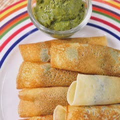 Cách làm bánh bột mì cuộn trà xanh