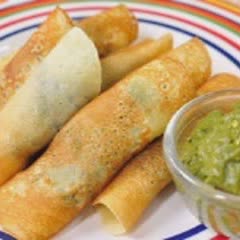 Cách làm bánh bột mì cuộn trà xanh