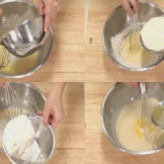 Cách làm bánh bột mì cuộn trà xanh