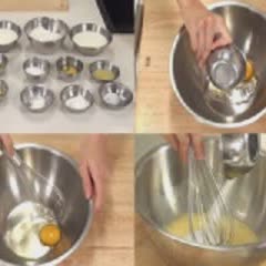 Cách làm bánh bột mì cuộn trà xanh