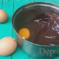 Cách làm bánh brownie ông già Noel