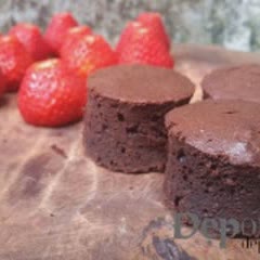 Cách làm bánh brownie ông già Noel