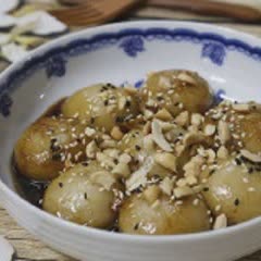 Cách làm bánh chay rim đường cúng rằm tháng Giêng