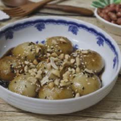 Cách làm bánh chay rim đường cúng rằm tháng Giêng