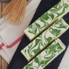 Cách làm Bánh cheesecake matcha