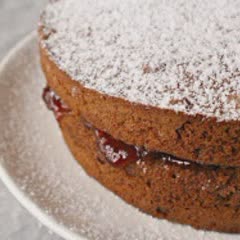 Cách làm Bánh chocolate victoria sponge cake