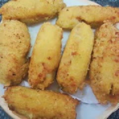 Cách làm bánh chuối chín chiên xù
