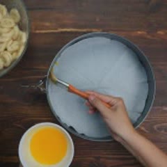 Cách làm bánh chuối nướng nước cốt dừa