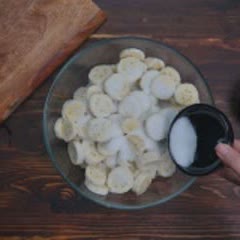 Cách làm bánh chuối nướng nước cốt dừa