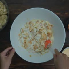 Cách làm bánh chuối nướng nước cốt dừa