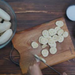 Cách làm bánh chuối nướng nước cốt dừa