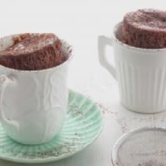 Cách làm Bánh cốc chocolate bằng lò vi sóng