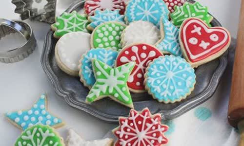 Cách làm Bánh cookie đường Noel