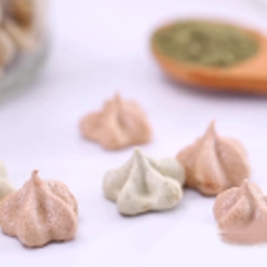 Cách làm bánh cookie vị cacao và matcha
