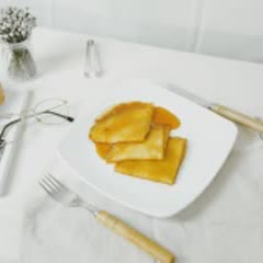 Cách làm bánh Crepe sốt cam - Crepe Suzette