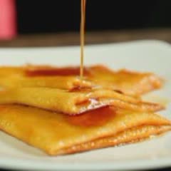 Cách làm bánh Crepe sốt cam - Crepe Suzette