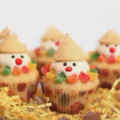 Cách Làm Bánh Cupcake Người Tuyết Thơm Ngon Ở Nhà