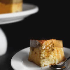 Cách làm bánh flan caramel espresso