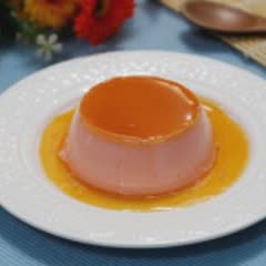 Cách làm bánh flan hương dâu tây