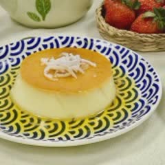 Cách làm Bánh Flan Vị Dừa béo ngậy và đẹp mắt, không bị rỗ
