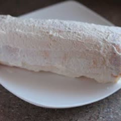 Cách làm bánh gato cuộn kem