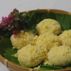 Cách làm Bánh Giầy Nhân Đậu Xanh bằng bột nếp cực đơn giản