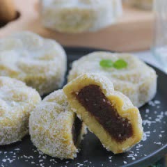 Cách làm bánh hạt dẻ nhân đậu đỏ