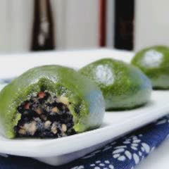 Cách làm Bánh Ít Trần Ngải Cứu nhân mè, đậu phộng thơm ngon
