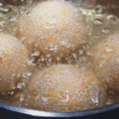 Cách làm bánh khoai lang nhân đậu đỏ