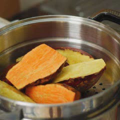 Cách Làm Bánh Khoai Lang Nướng Vàng Ruộm Thơm Ngon
