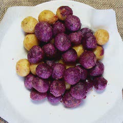 Cách Làm Bánh Khoai Lang Tím Bọc Phô Mai Chiên Dễ