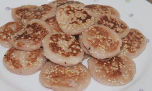 Cách Làm Bánh Khoai Môn Chiên Mè Ngon, Đơn Giản