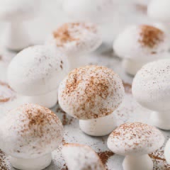 Cách làm Bánh meringue hình nấm