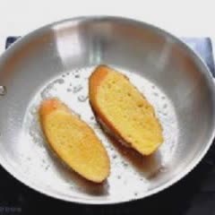 Cách làm bánh mì chiên bơ trái cây