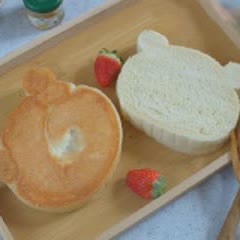 Cách Làm Bánh Mì Nướng Hình Gấu | Xốp Mềm Cho Bé