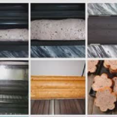 Cách Làm Bánh Mì Sữa Nếp Cẩm Hình Hoa Mai Đơn Giản