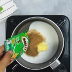 Cách làm Bánh Milo Trái Dừa ngọt ngào thơm nức cho fan Milo