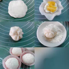 Cách làm bánh mochi nhân dứa