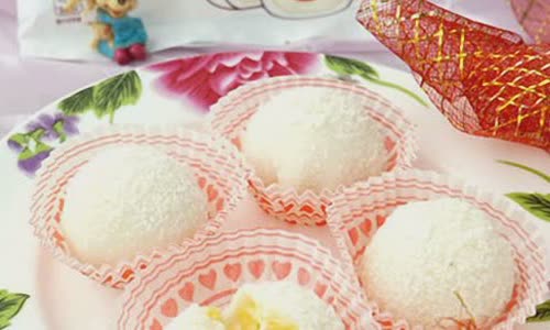 Cách làm bánh mochi nhân dứa